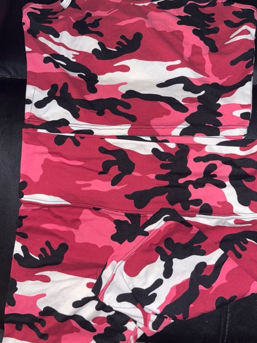 Pink Camo Stretch Bottoms